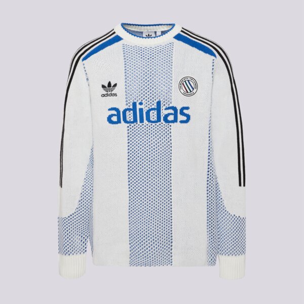 Мъжки суичър ADIDAS ПУЛОВЕР PULLOVER (LONG SLEEVE) kq5085 цвят бял