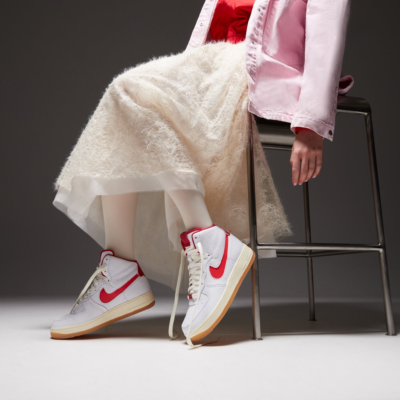 Дамски маратонки NIKE WMNS AF1 SCULPT  fn3500-100 цвят бял