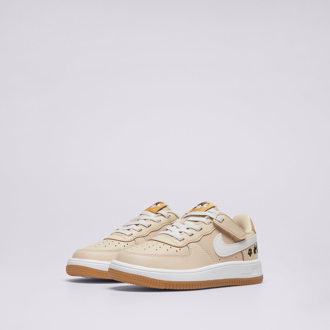 Детски маратонки NIKE FORCE 1 LOW EASYON  fz1602-100 цвят бежов
