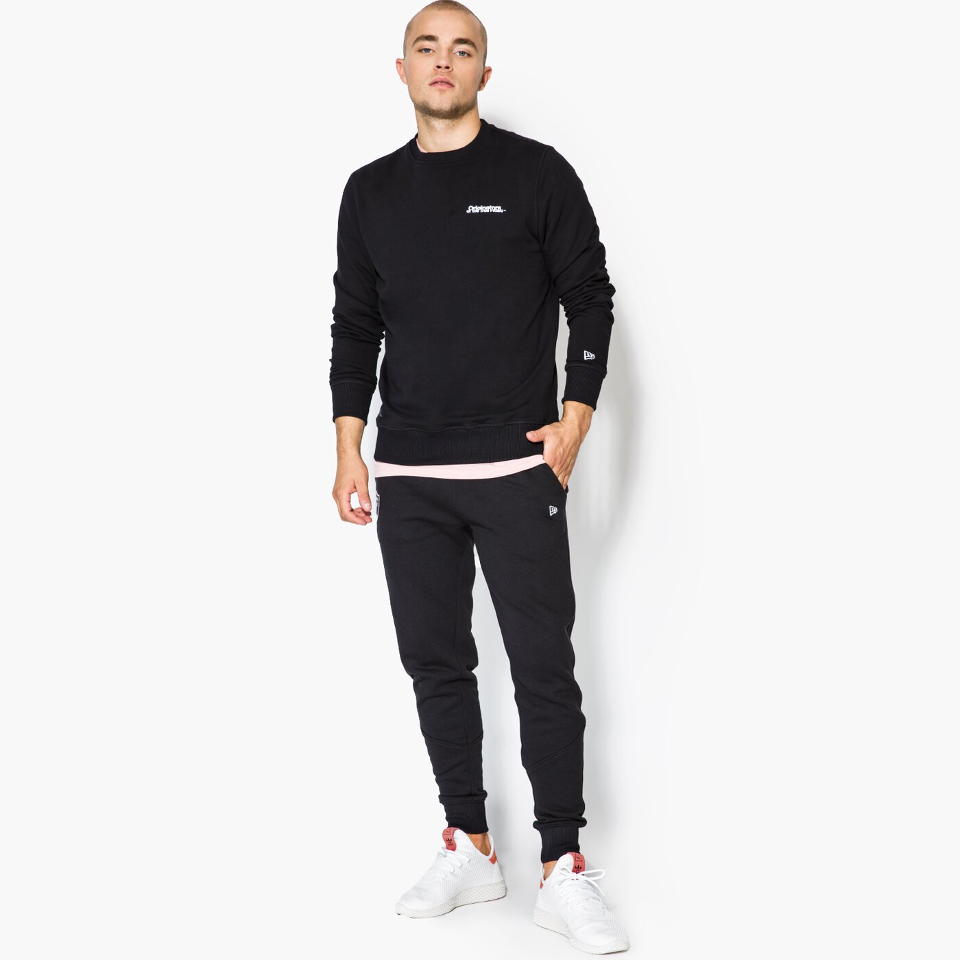 Мъжки суичър NEW ERA СУИТЧЪР ORIGINATORS CREW NECK NE BLK 11459494 цвят черен