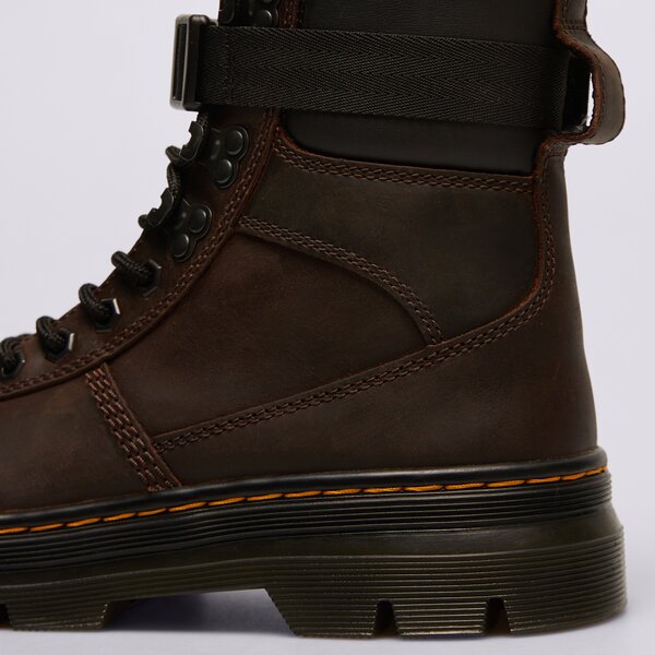 Дамски боти DR.MARTENS COMBS TECH LEATHER  27804201 цвят кафяв