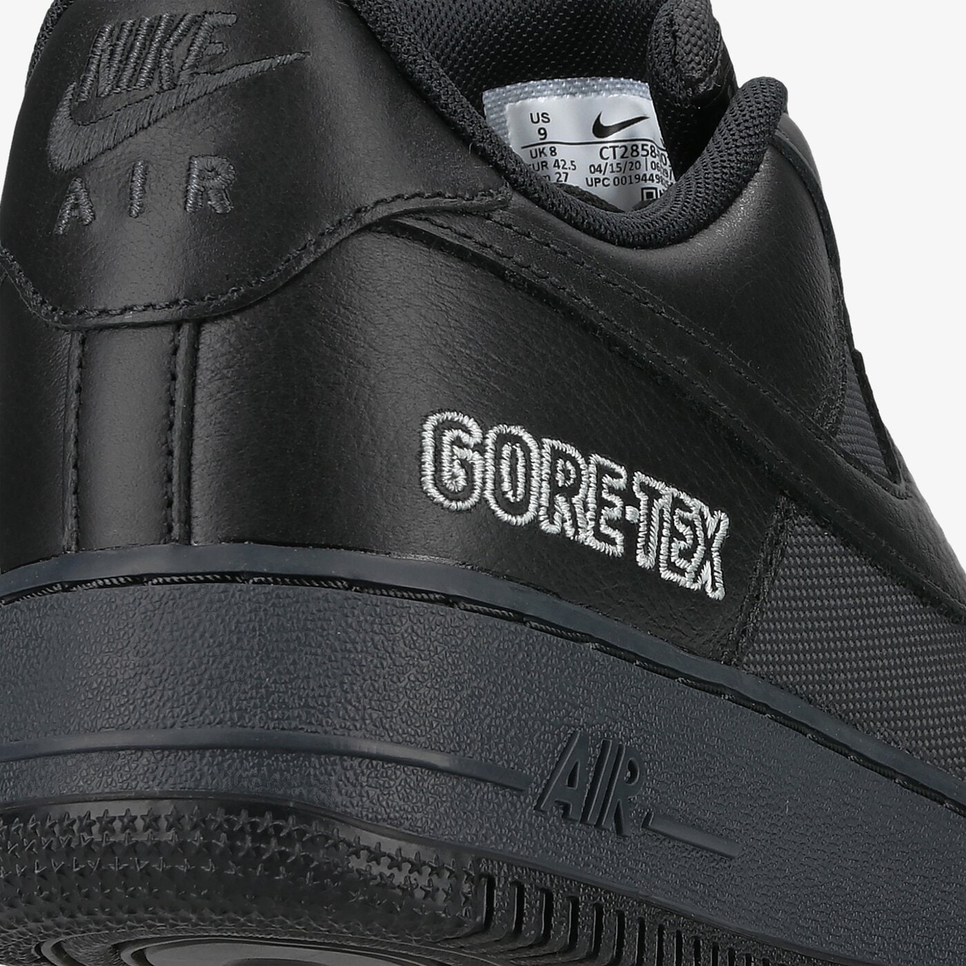 Мъжки маратонки NIKE AIR FORCE 1 GTX ct2858-001 цвят черен