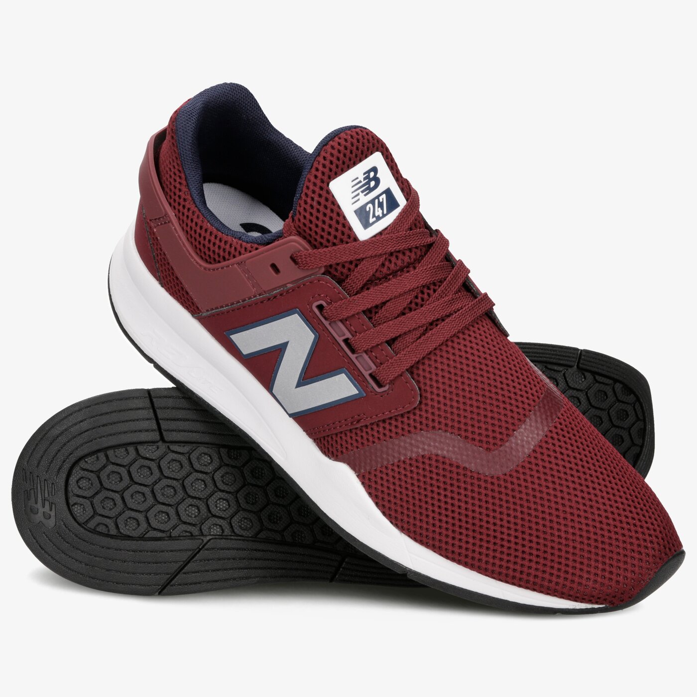 Мъжки маратонки NEW BALANCE MS247FG ms247fg цвят бордо