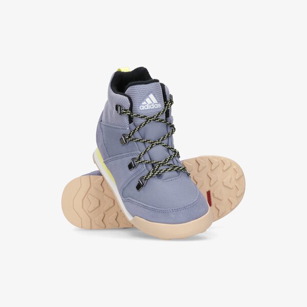 Детски зимни обувки ADIDAS SNOWPITCH K fz2604 цвят виолетов