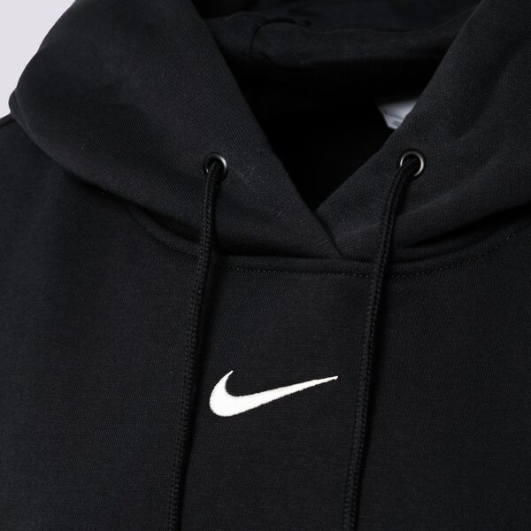 Дамски суичър NIKE СУИТЧЪР W NSW PHNX FLC OOS PO HOODIE dq5858-010 цвят черен