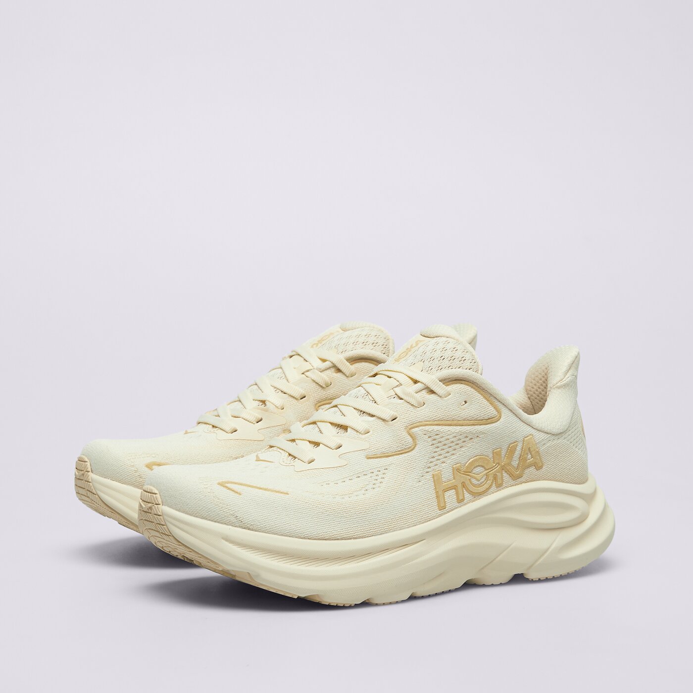 Дамски маратонки HOKA CLIFTON 10 1162031vch цвят бежов