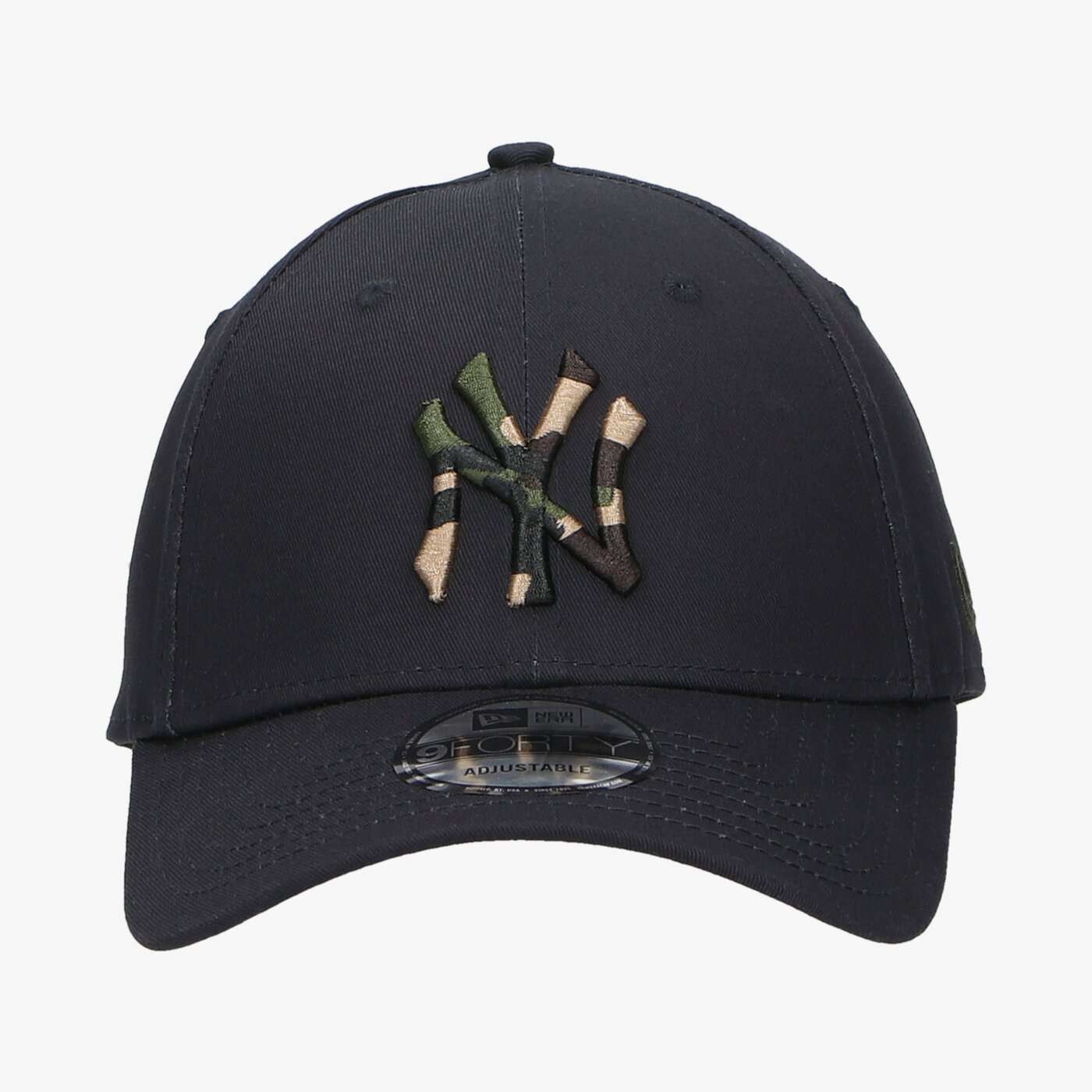 Дамска шапка с козирка NEW ERA ШАПКА CAMO INFILL 9FORTY NEYYAN NVYWDC 60112620 цвят тъмносин