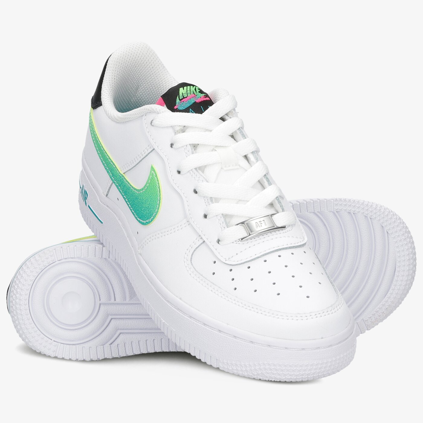 Детски маратонки NIKE AIR FORCE 1 LV8 1 (GS) dj5154-100 цвят бял