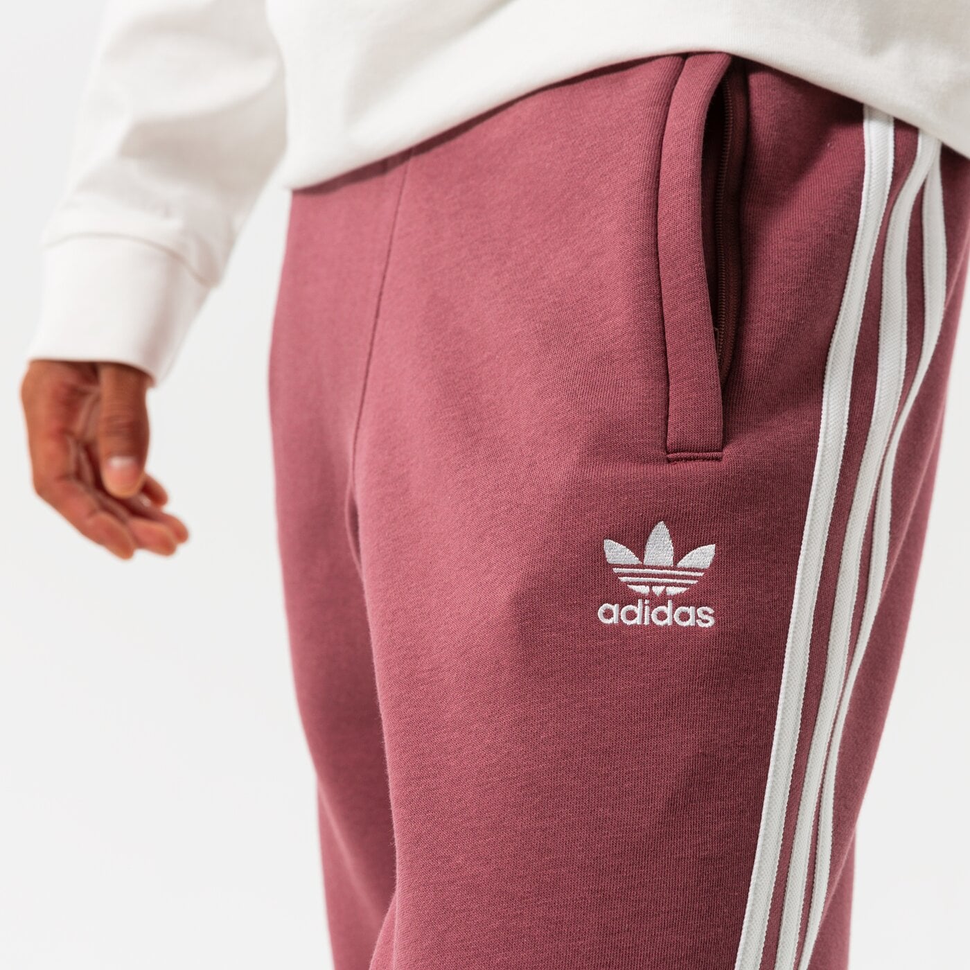 Мъжки панталони ADIDAS ПАНТАЛОНИ 3-STRIPES PANT hf2101 цвят бордо