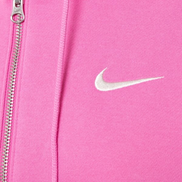 Дамски суичър NIKE СУИТЧЪР СЪС ЗАКОПЧАВАНЕ С КАЧУЛКА W NSW PHNX FLC STD FZ hj0995-675 цвят розов