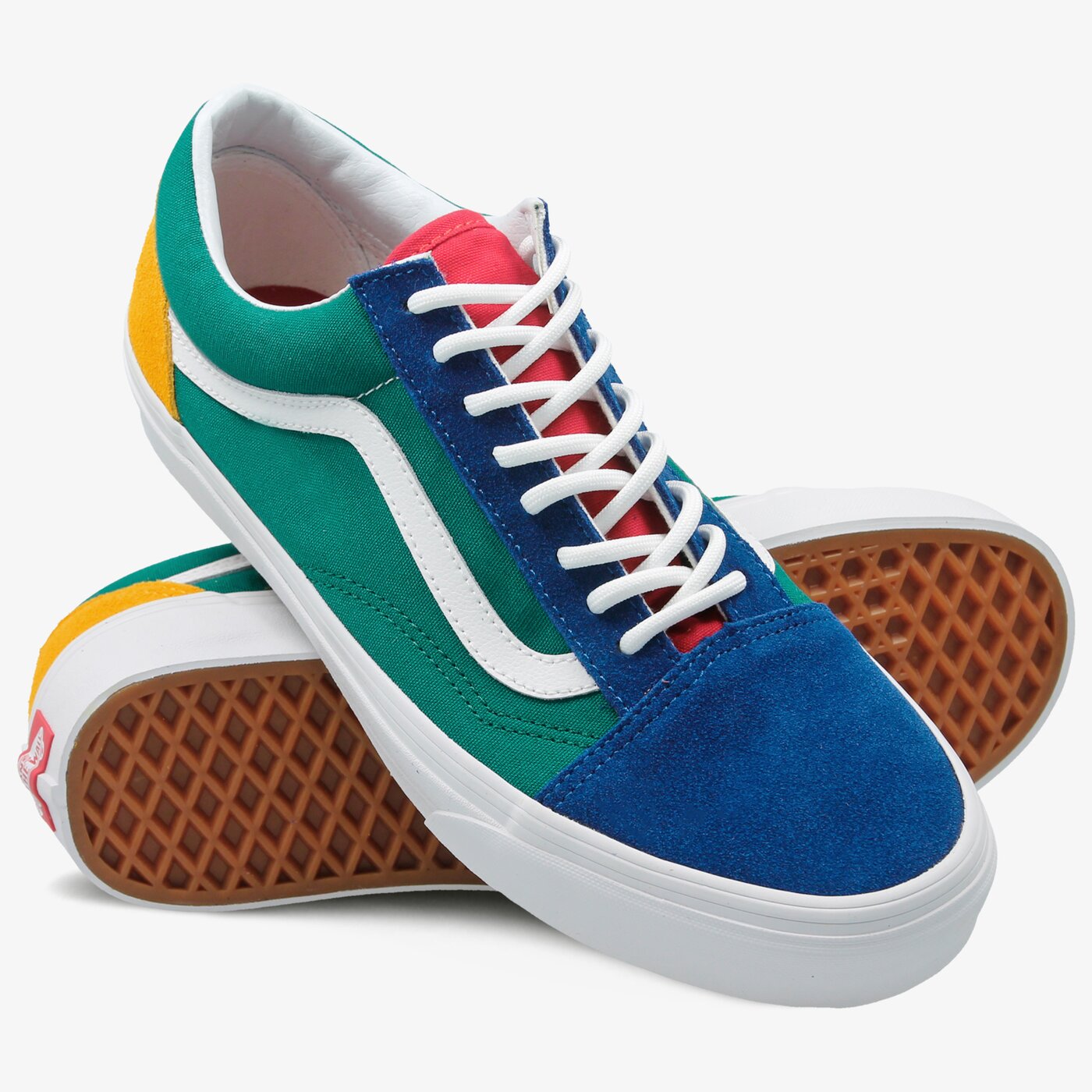 Мъжки маратонки VANS UA OLD SKOOL vn0a38g1r1q1 цвят зелен