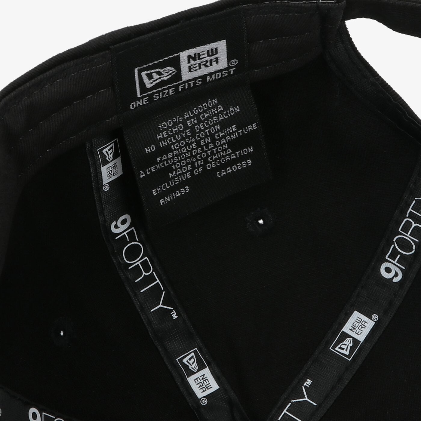 Мъжка шапка с козирка NEW ERA ШАПКА FORTNITE WORDMARK 9FORTY 12388355 цвят черен