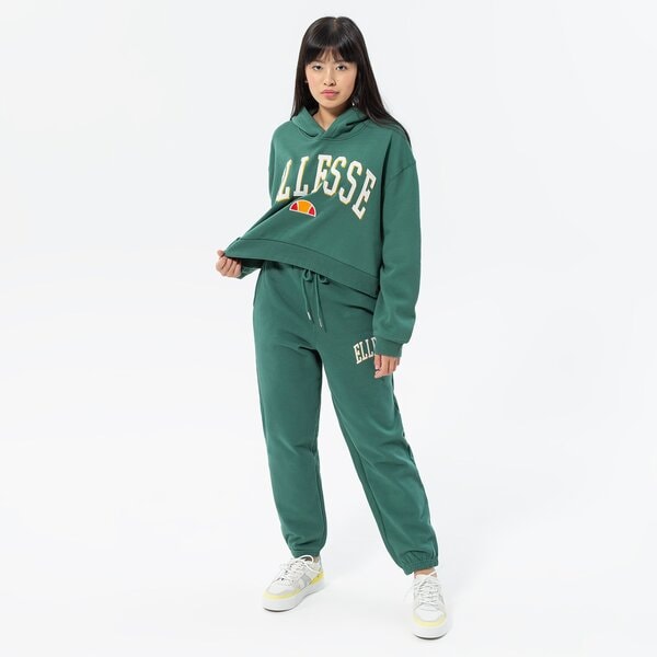 Дамски панталони ELLESSE ПАНТАЛОНИ CAMMINA JOG PANT DGREEN sgp15914502 цвят зелен