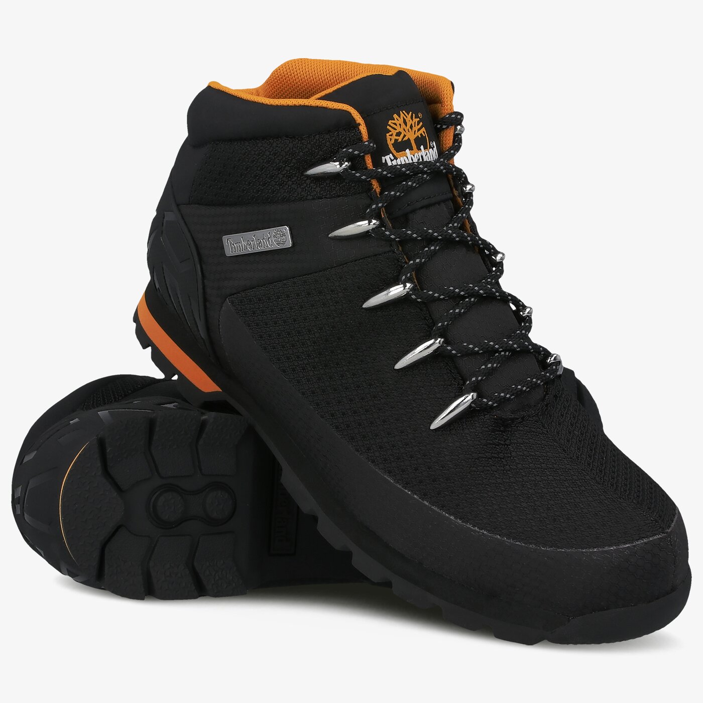 Мъжки зимни обувки TIMBERLAND EURO SPRINT FABRIC WP tb0a2e1r0011 цвят черен