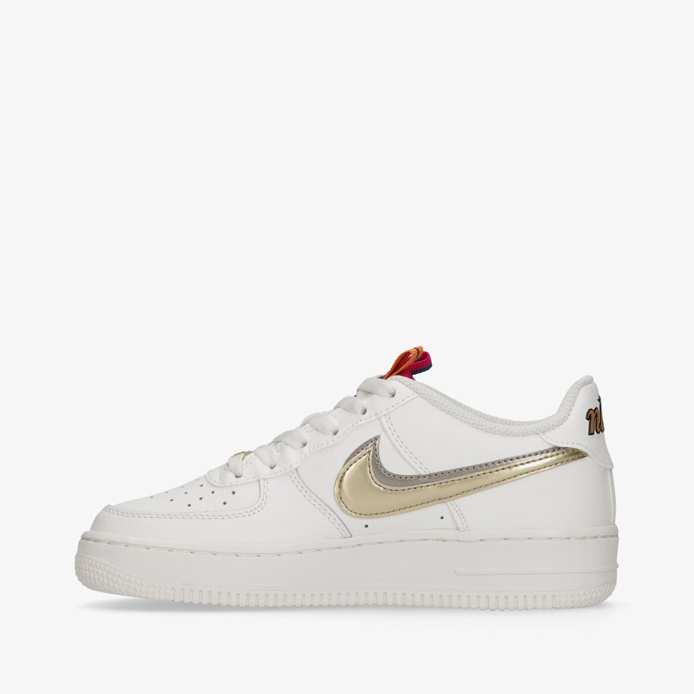 Детски маратонки NIKE AIR FORCE 1 LV8 dh9595-001 цвят бял
