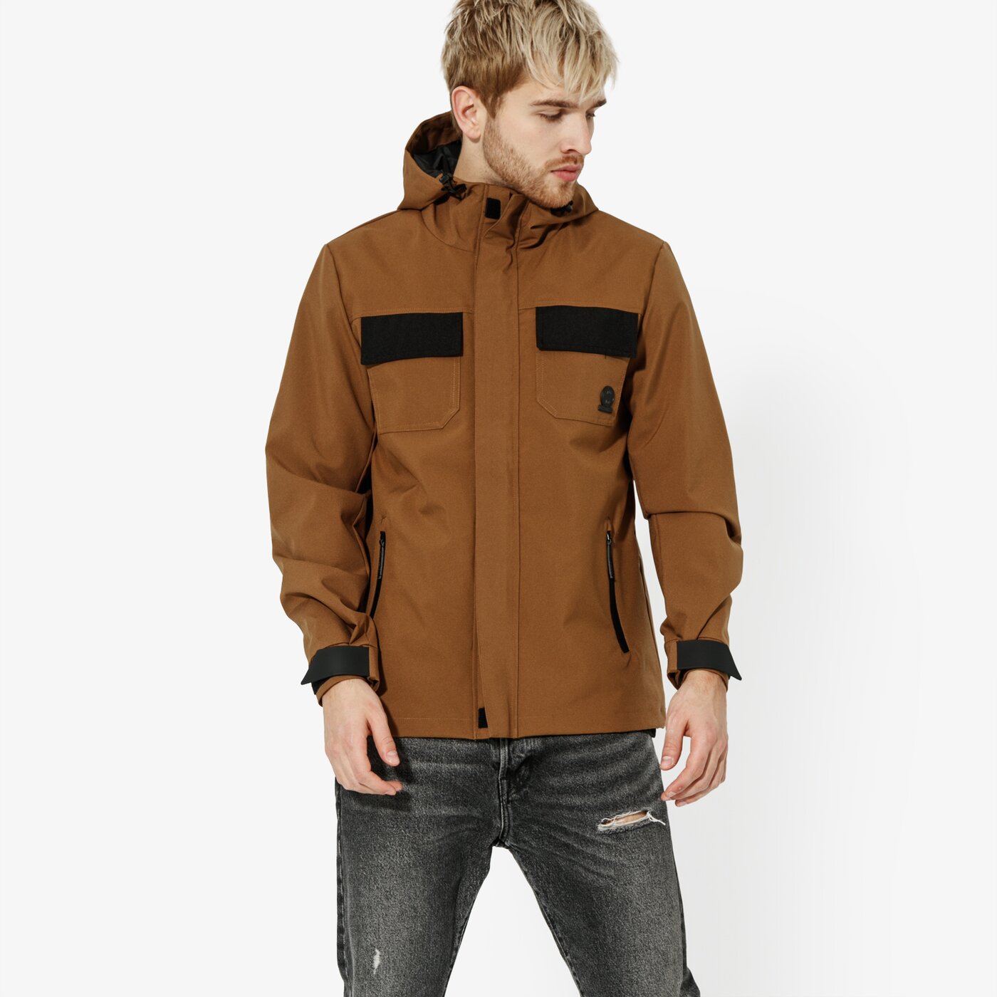 Мъжко преходно яке CONFRONT ЯКЕ HOLLY cf19kum13001 цвят бежов