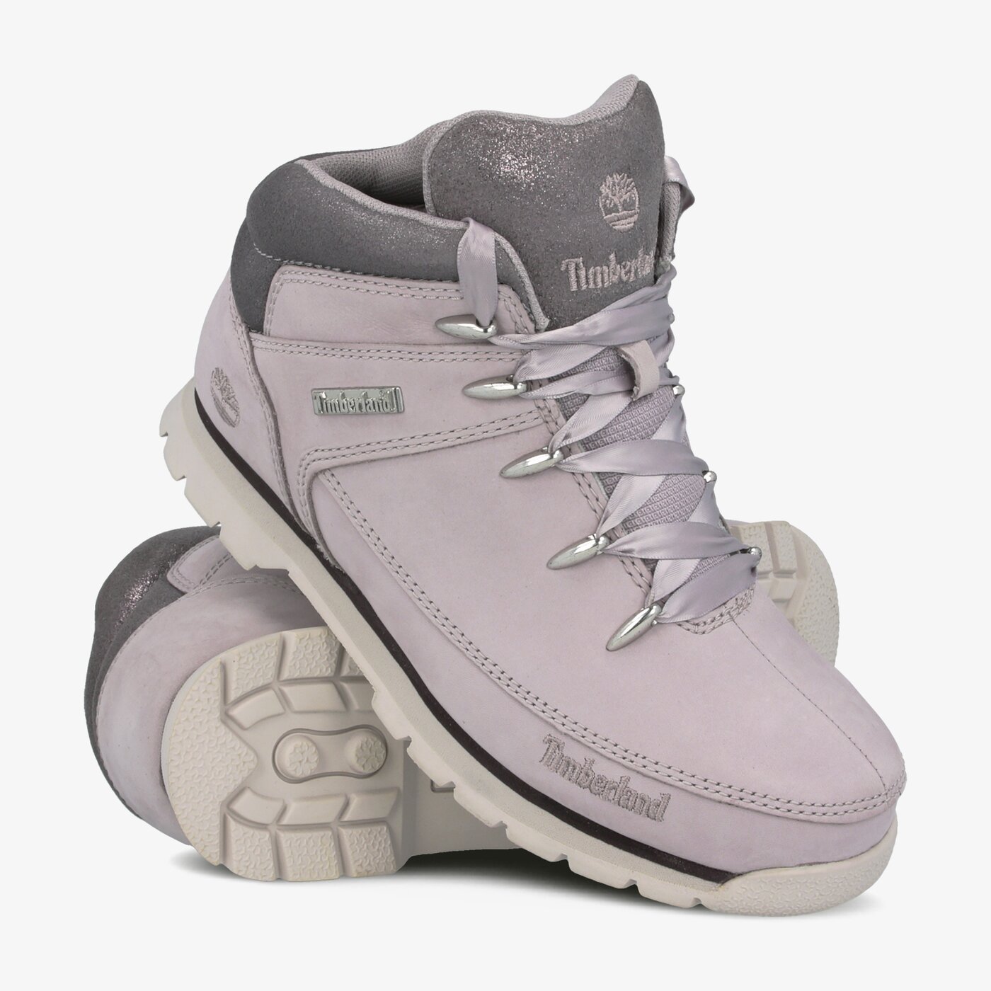 Детски зимни обувки TIMBERLAND EURO SPRINT  tb0a22b6n991 цвят сив
