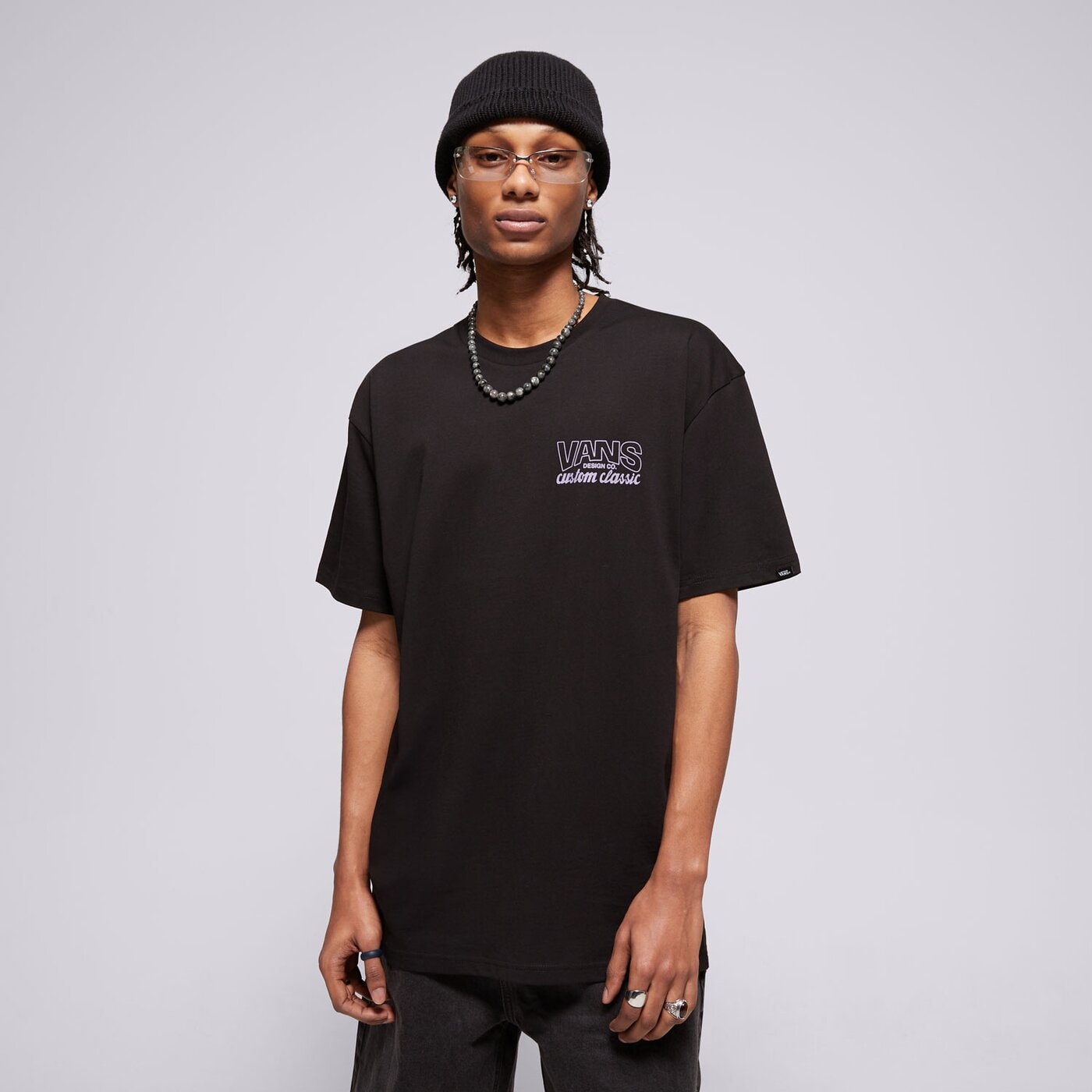 Мъжка тениска VANS ТЕНИСКА SHOP FRONT SS vn000m60blk цвят черен