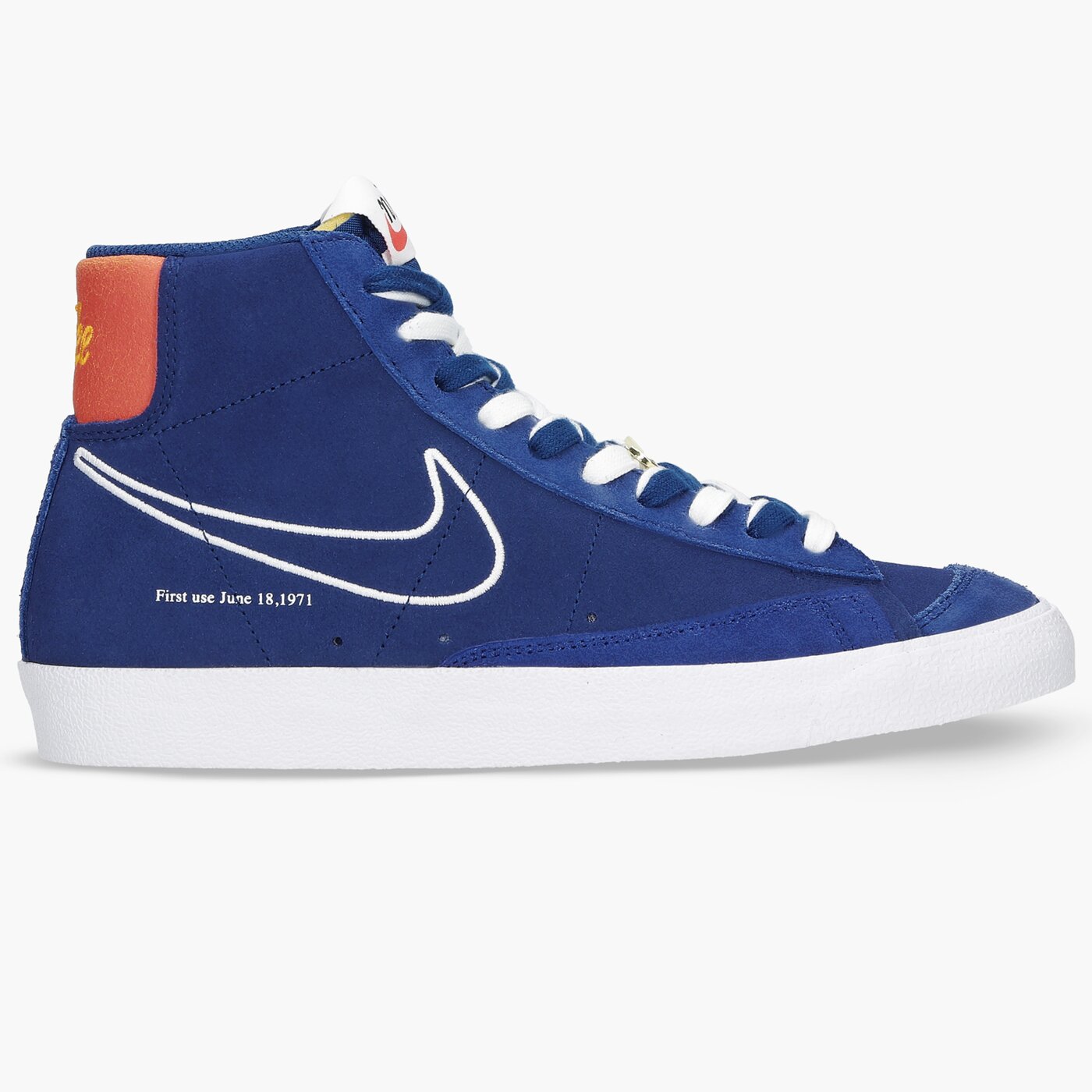 Мъжки маратонки NIKE BLAZER MID '77 dc3433-400 цвят син