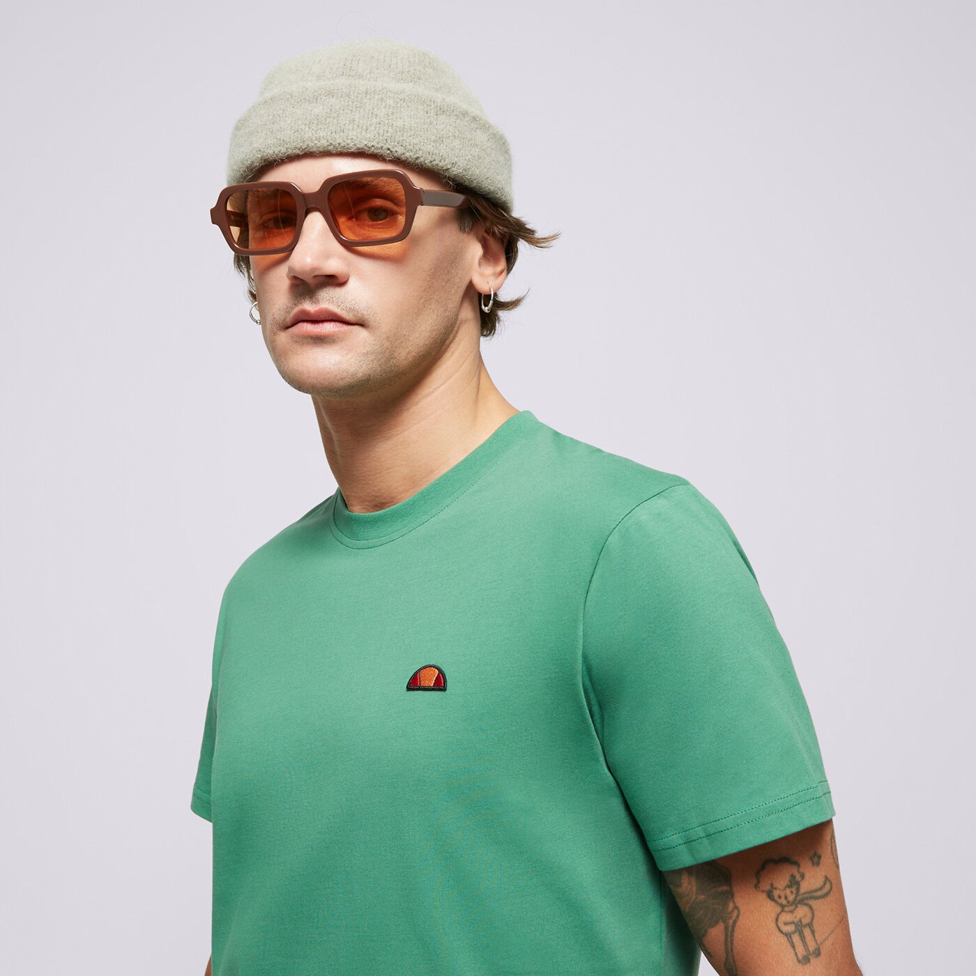 Мъжка тениска ELLESSE ТЕНИСКА AZZINA GREEN smg19603503 цвят зелен