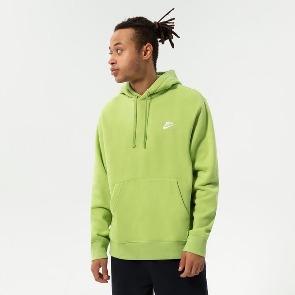 Мъжки суичър NIKE СУИТЧЪР С КАЧУЛКА SPORTSWEAR CLUB FLEECE bv2654-332 цвят зелен