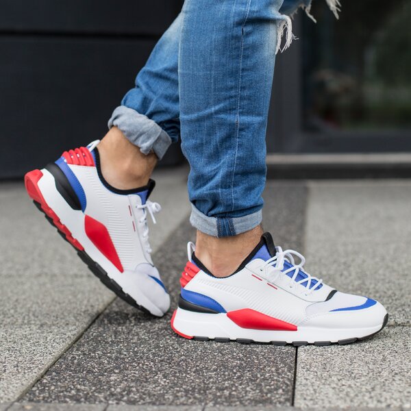 Мъжки маратонки PUMA RS-0 808 36689001 цвят бял