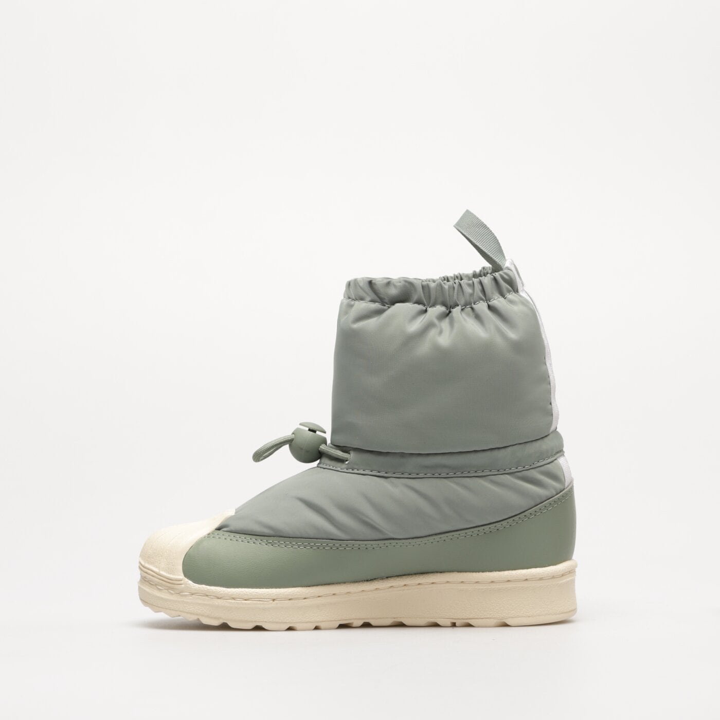 Детски зимни обувки ADIDAS SUPERSTAR 360 BOOT C ig5078 цвят зелен