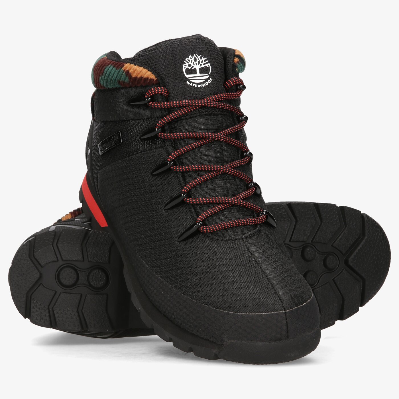 Мъжки зимни обувки TIMBERLAND EURO SPRINT FABRIC WP tb0a2k7d0151 цвят черен