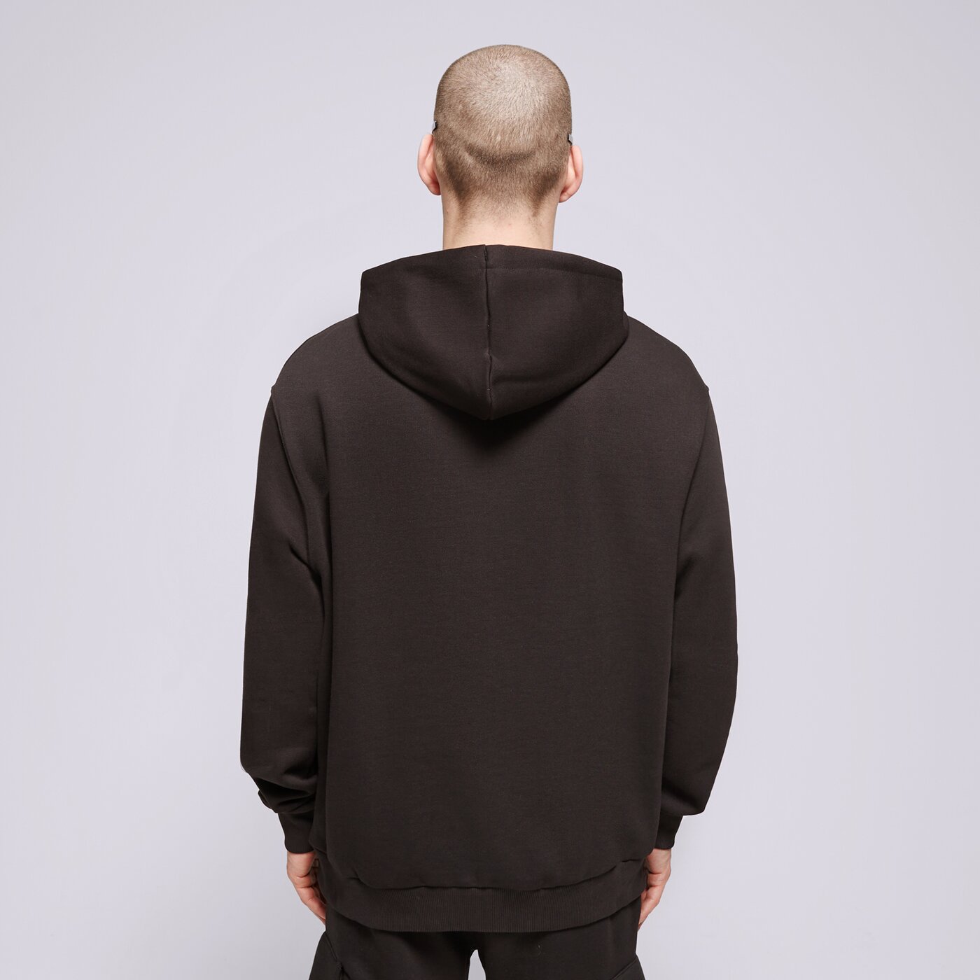 Мъжки суичър NEW ERA СУИТЧЪР С КАЧУЛКА NE SCRIPT LOGO NONE 60435401 цвят черен