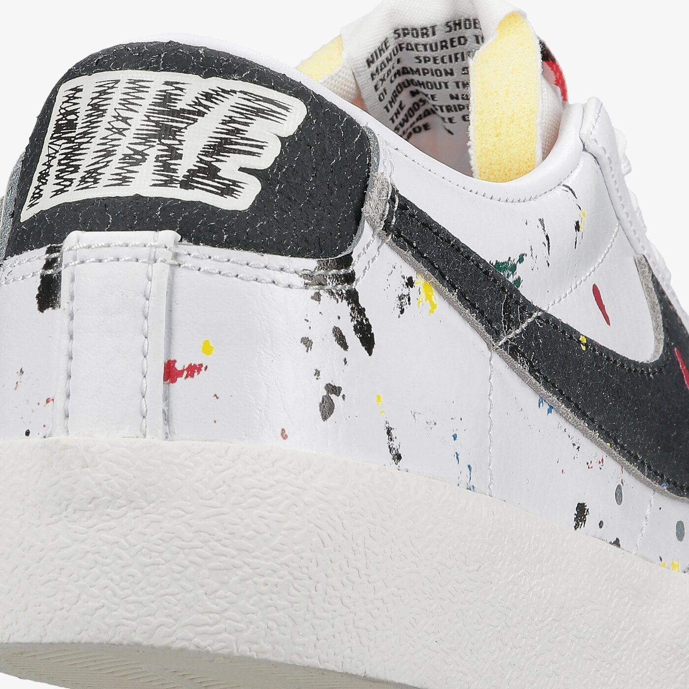 Мъжки маратонки NIKE BLAZER LOW '77 dj1517-100 цвят черен