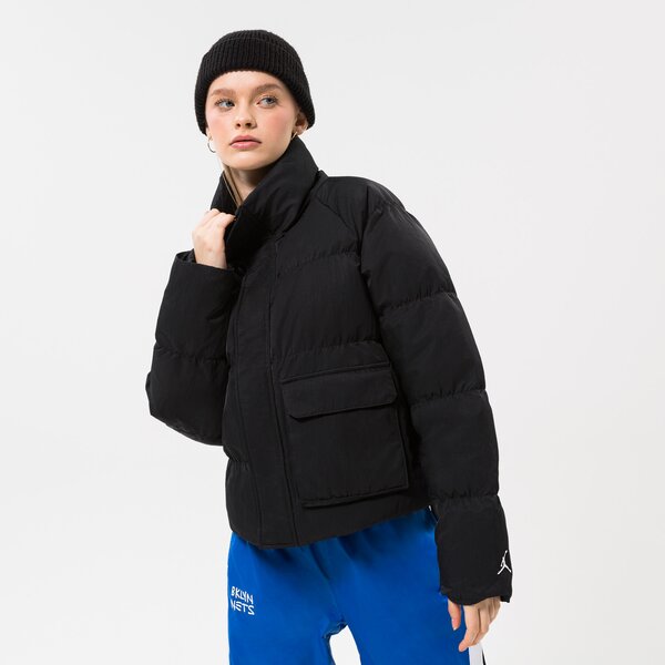 Дамско зимно яке JORDAN ЯКЕ ЗИМНО W J FLIGHT PUFFER CORE dr0546-010 цвят черен