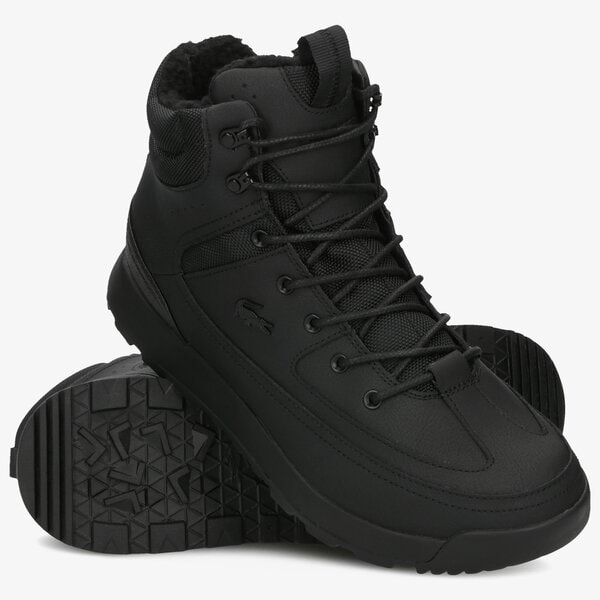 Мъжки зимни обувки LACOSTE URBAN BREAKER 419 2 CMA 738cma006702h цвят черен