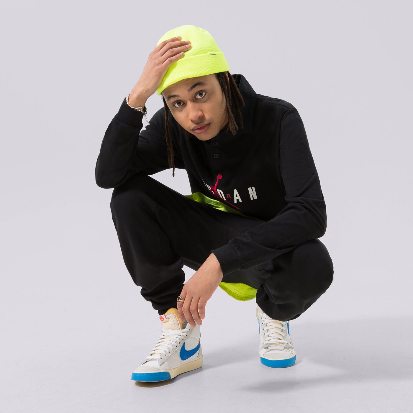 Мъжка тениска JORDAN ТЕНИСКА M J ESS RUGBY ТОП dv7654-010 цвят черен