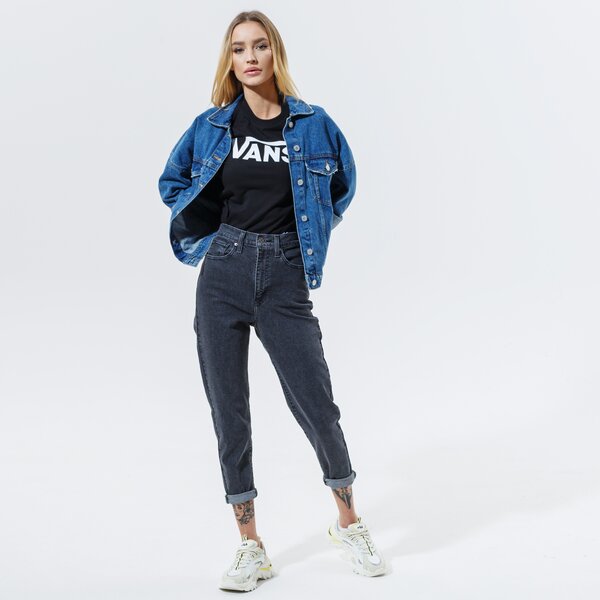 Дамска тениска VANS ТЕНИСКА FLYING V CLASSIC LS BF vn0a47wnblk1 цвят черен