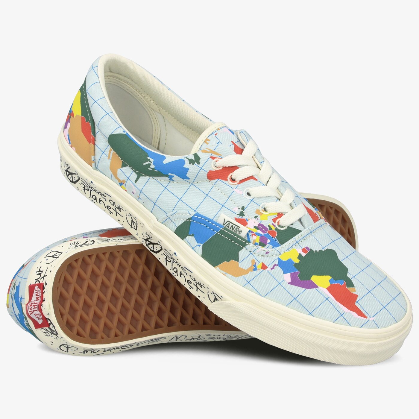 Мъжки маратонки VANS UA ERA (SAVE OUR PLANET) vn0a4bv4t2v1 цвят многоцветен