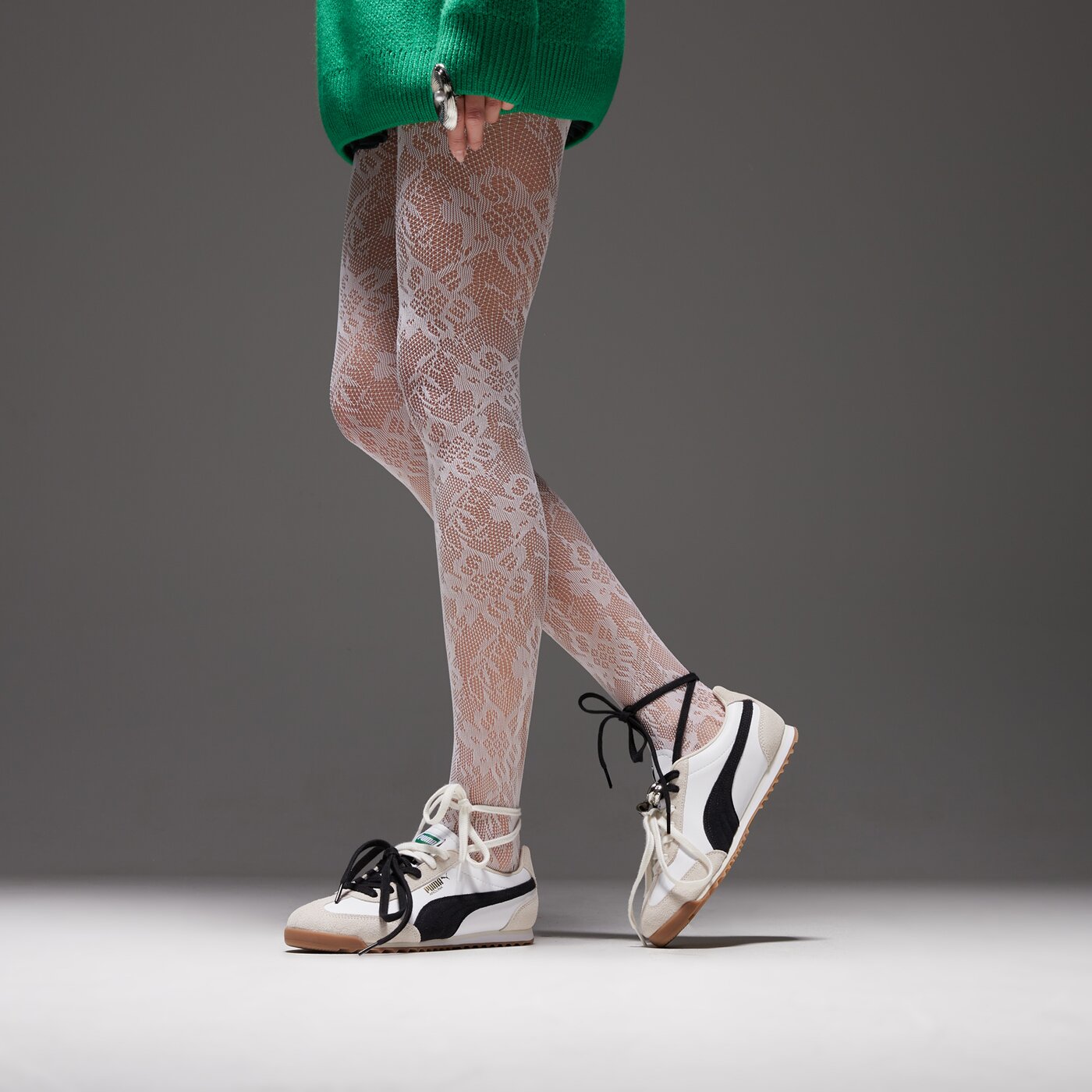 Дамски маратонки PUMA ARIZONA RETRO 40235302 цвят бял