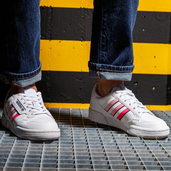 Детски маратонки ADIDAS CONTINENTAL 80 STRIPES J gz7037 цвят бял