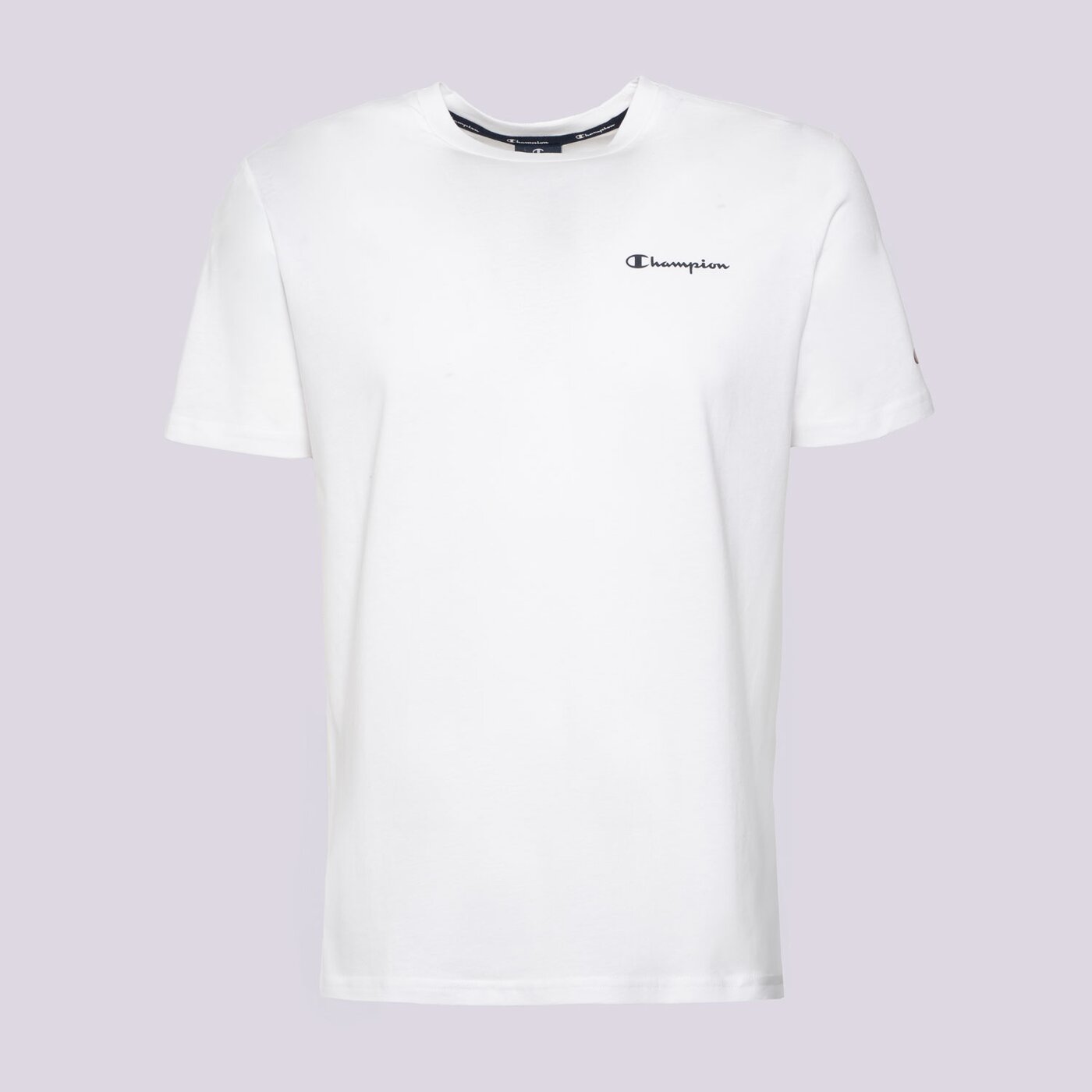 Мъжка тениска CHAMPION ТЕНИСКА CREWNECK ТЕНИСКА 218281ww001 цвят бял