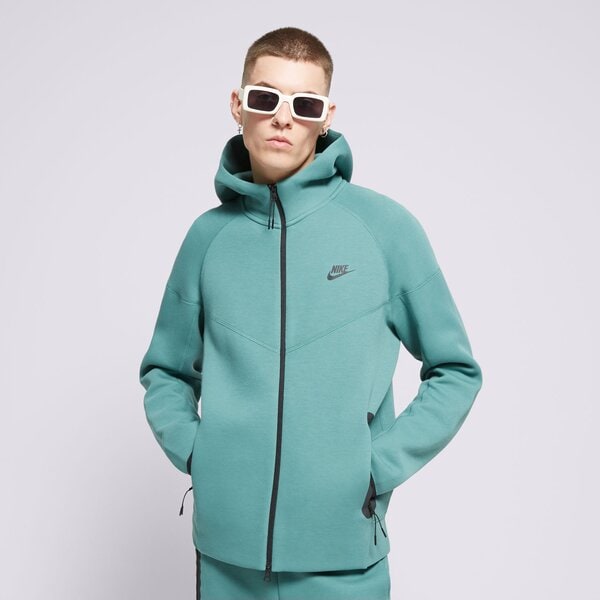 Мъжки суичър NIKE СУИТЧЪР СЪС ЗАКОПЧАВАНЕ С КАЧУЛКА TECH FLEECE fb7921-361 цвят зелен