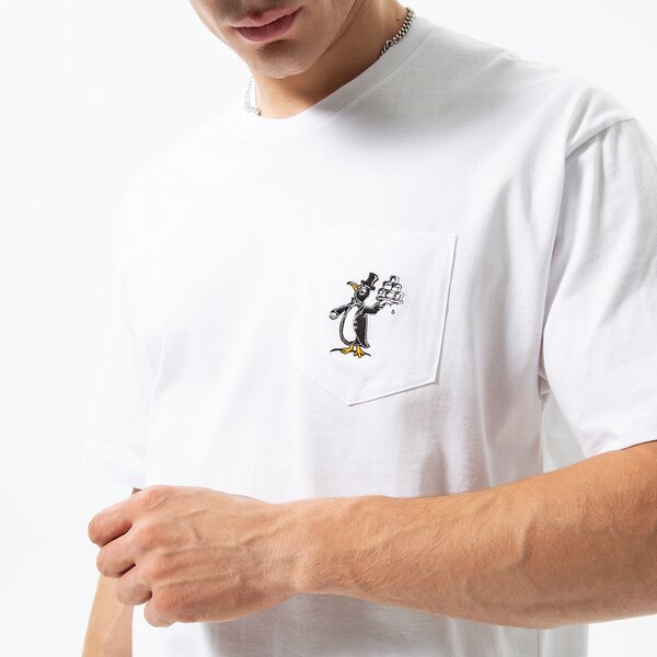 Мъжка тениска VANS ТЕНИСКА CHECKERBOARD RESEARCH TEE vn0a7s6qwht1 цвят бял