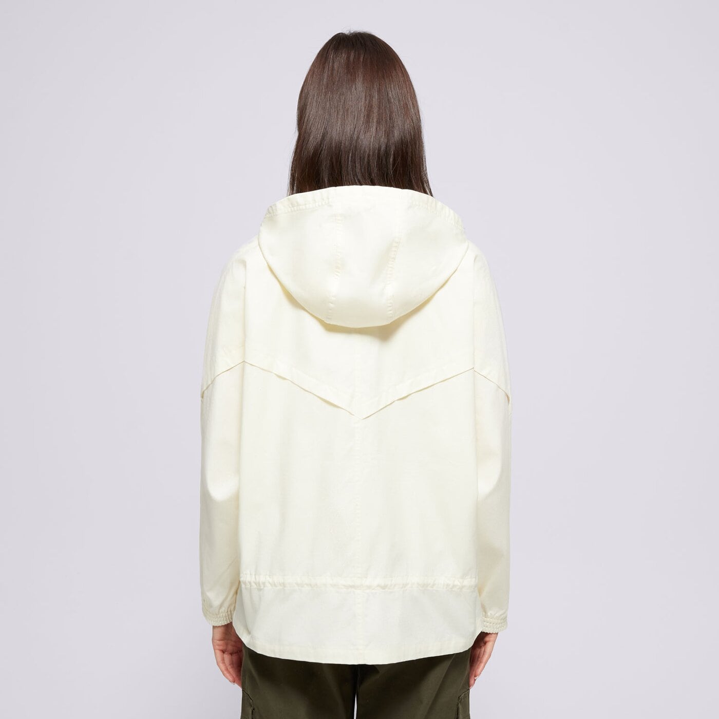 Дамско преходно яке NIKE ЯКЕ W NSW ICN CLSH JKT WR CANVAS cz9328-113 цвят бежов