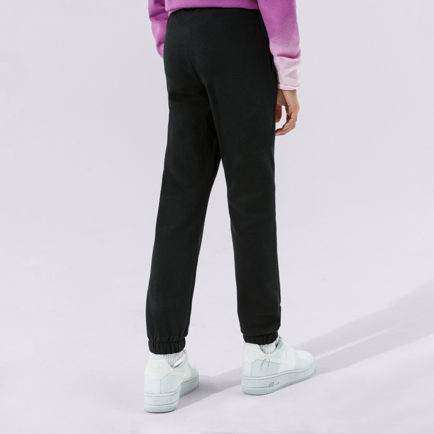 Детски панталони JORDAN ПАНТАЛОНИ ESSENTIALS PANT GIRL 45a860-023 цвят черен