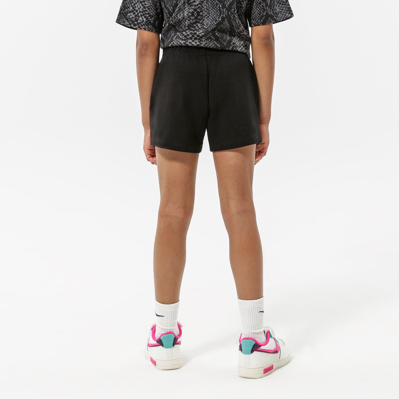  JORDAN ШОРТИ JORDAN ESSENTIALS SHORTS GIRL 45a771-023 цвят черен