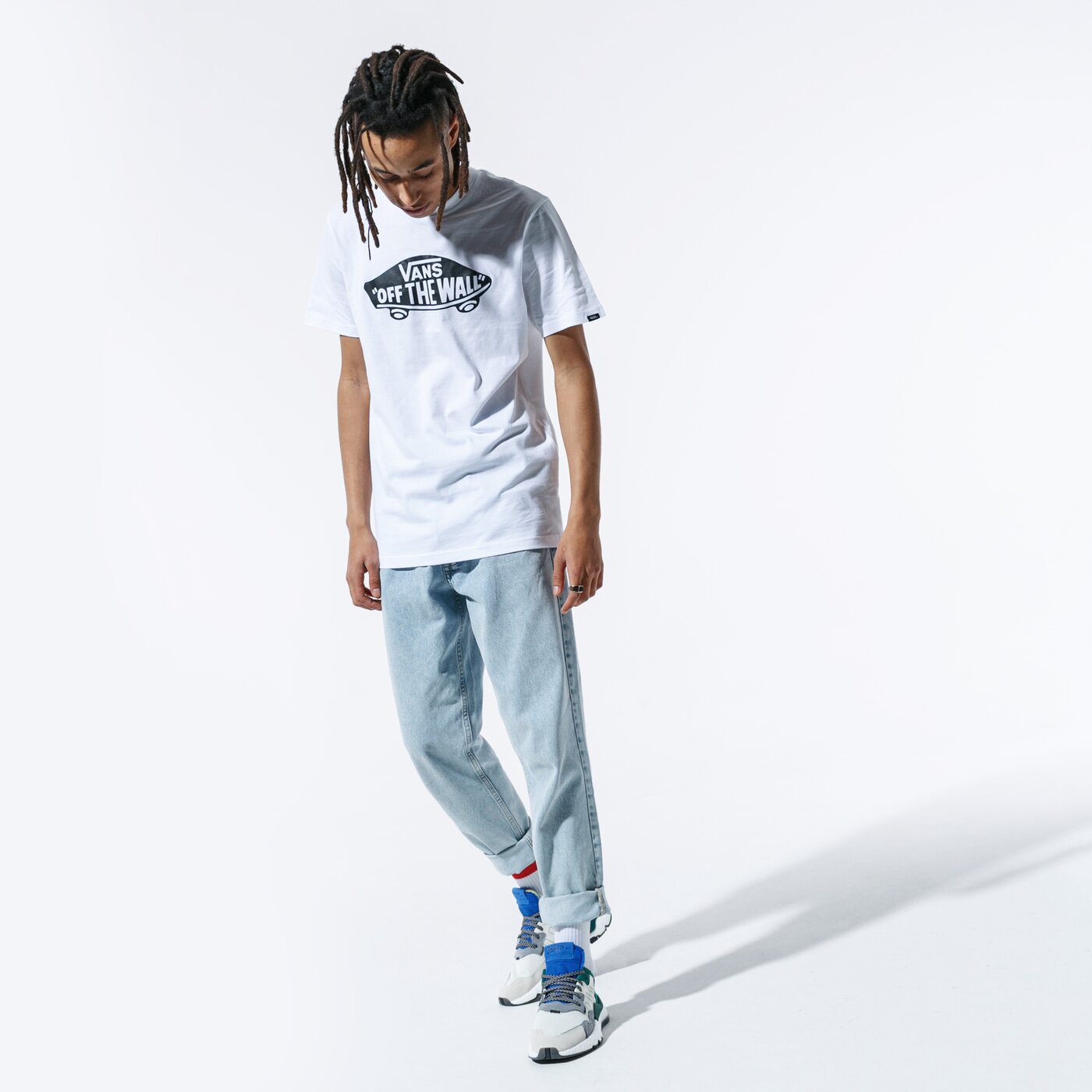 Мъжка тениска VANS ТЕНИСКА OTW vn000jayyb21 цвят бял