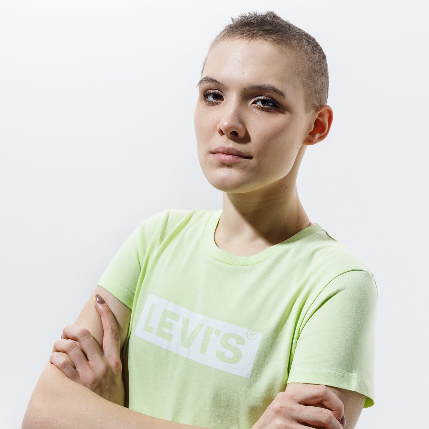 Дамска тениска LEVI'S ТЕНИСКА THE PERFECT TEE 17369-1508 цвят зелен