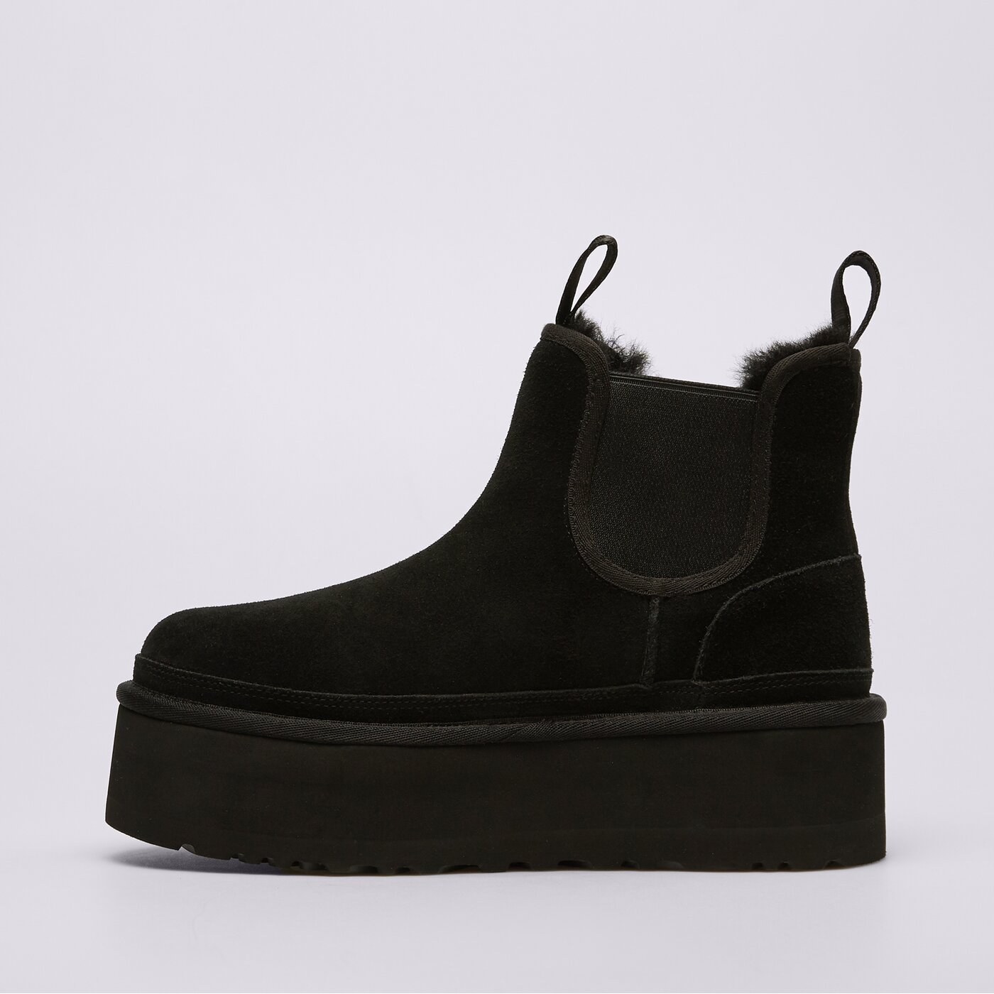 Дамски кежуал UGG NEUMEL PLATFORM CHELSEA 1134526-blk цвят черен