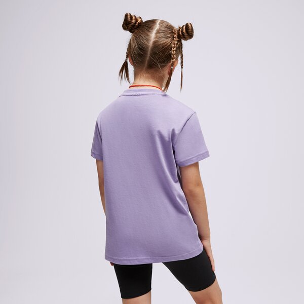 Детска тениска ADIDAS ТЕНИСКА TREFOIL TEE GIRL ib9934 цвят виолетов