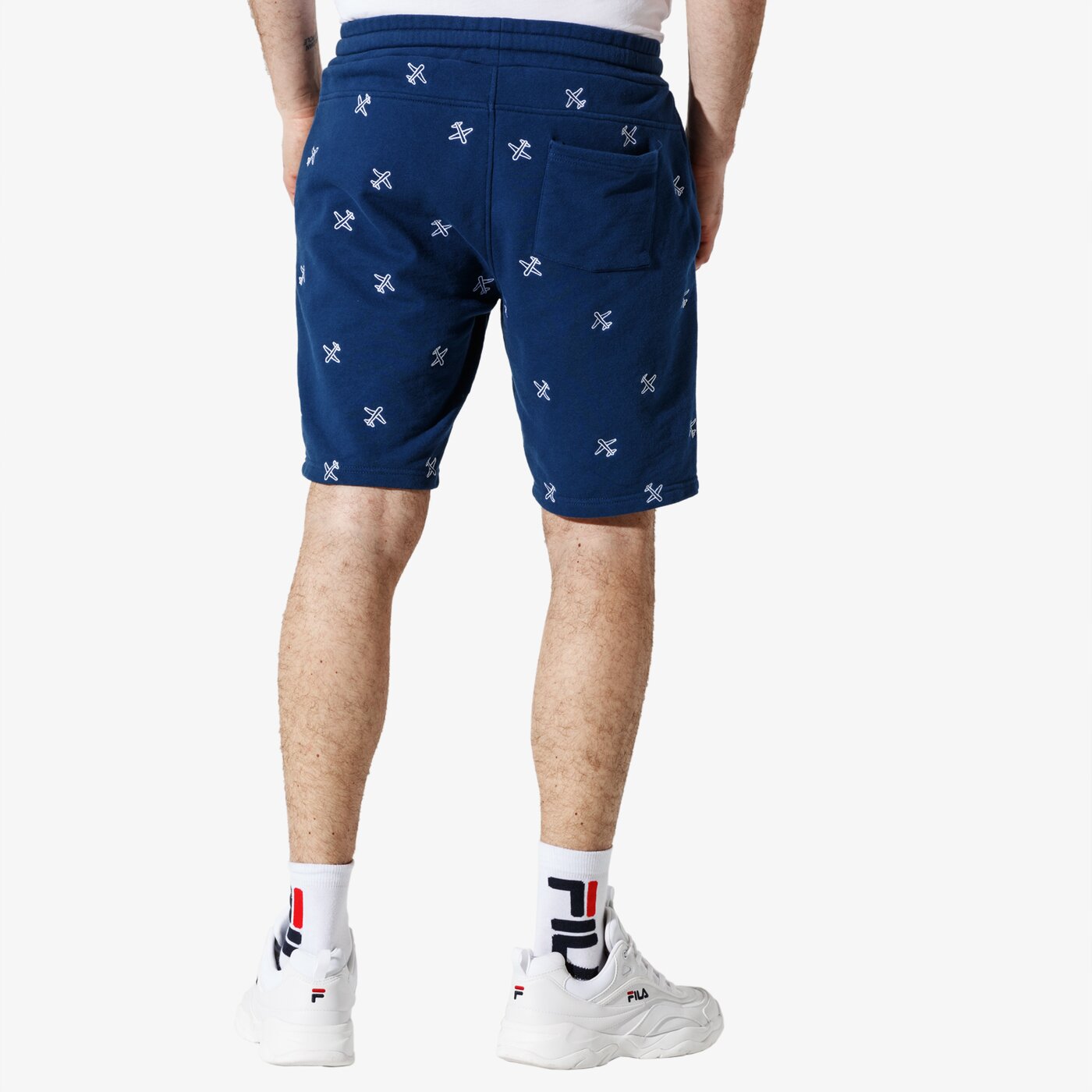 Мъжки къси панталони CONFRONT ШОРТИ AIRPLANE cf19szm11001 цвят тъмносин