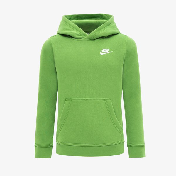 Детски суичър NIKE СУИТЧЪР С КАЧУЛКА NIKE SPORTSWEAR CLUB BOY bv3757-377 цвят зелен