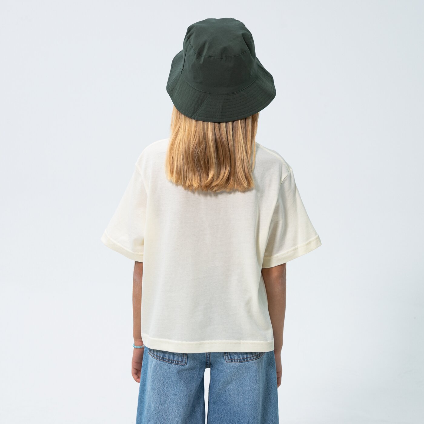 Детска тениска NIKE ТЕНИСКА G NSW TEE BOXY GIRL dm3489-113 цвят бял